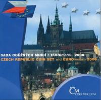 2006 - Oběhová sada ČR a EUR medailí 