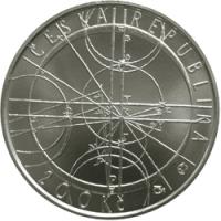 Stříbrná mince ČR-200 Kč/ Keplerové zákony/ Ag900/ 13g/ 31mm/ STANDART