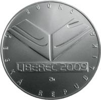 Stříbrná mince ČR-200 Kč/ MS v lyžování/ Ag900/ 13g/ 31mm/ PROOF
