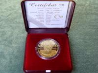 Zlatá medaile-Gustav Mahler/ Au999,9/ 15,56g/ 28mm/ proof/ číslovaná