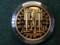Zlatá medaile-Gustav Mahler/ Au999,9/ 15,56g/ 28mm/ proof/ číslovaná