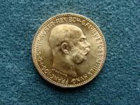 Zlatá investiční mince-20 Koruna FJ1 Au 900/ 6,77g/ 21mm/ r.1915