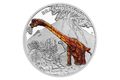 Stříbrná mince Pravěký svět - Brachiosaurus proof (ČM 2024)  