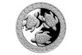 Stříbrná medaile Želva - symbol dlouhověkosti proof (ČM 2021)