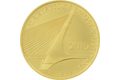Zlatá mince 5.000 Kč Mosty ČNB - Mariánský most v Ústí nad Labem provedení standard (ČNB 2015)