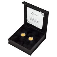Sada dvou zlatých mincí Svatovítský poklad - Relikvie sv. Ludmily proof (ČM 2024)