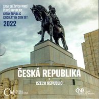 Sada oběžných mincí ČR - Česká republika provedení sady standard (ČNB 2022)