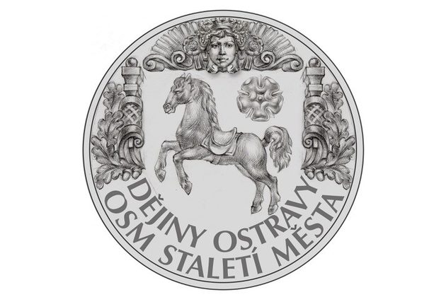 Stříbrná tolarová medaile Dějiny Ostravy - Osm staletí města - Umění a sběratelství v Ostravě  (2026) 