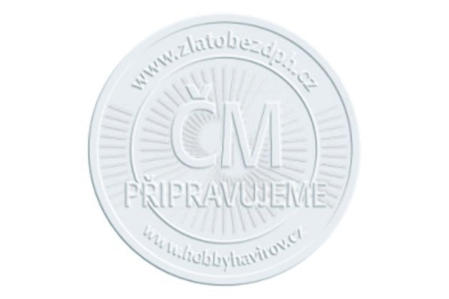 Palladiová 1oz investiční mince Český lev standard (ČM 2024) 