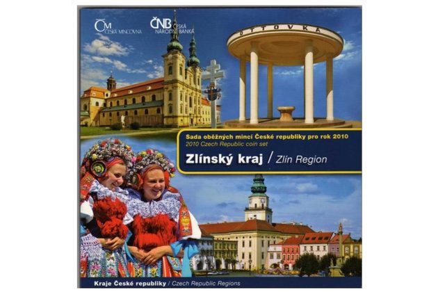 Sada oběžných mincí ČR - Zlínský kraj provedení standard (ČNB 2010)