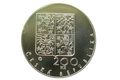Stříbrná mince 200 Kč - 650. výročí založení pražského arcibiskupství a položení základního kamene na Katedrále sv. Víta provedení proof (ČNB 1994)