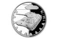 Stříbrná mince Obrněná technika - T-34/76 proof (ČM 2022) 