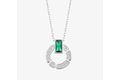 Stříbrný náhrdelník Sublime s kubickou zirkonií Preciosa (5390 66)