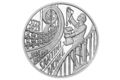 Stříbrná medaile Jan Blažej Santini - Aichel proof (ČD 2023)