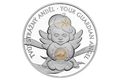 Stříbrná mince Crystal Coin - Anděl strážný "Betlémské světlo" proof (ČM 2020) 