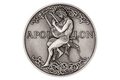 Stříbrná mince Bohové světa - Apollón standard/ patina  (ČM 2022)