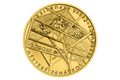 Zlatá mince 5000 Kč Městské památkové rezervace ČNB - Cheb provedení standard (ČNB 2021)
