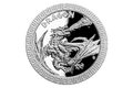 Stříbrná mince Bájní tvorové - Drak proof (ČM 2020)