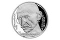 Stříbrná medaile Kult osobnosti -  Mahátma Gándhí  proof (ČM 2023)