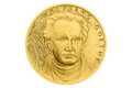 Zlatá půluncová mince Johann Wolfgang Goethe proof (ČM 2022)