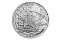 Stříbrná mince Objevení Ameriky - Leif Eriksson proof (ČM 2022)