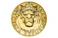 Zlatá uncová investiční mince Český lev 2022 reverse proof (ČM 2022)