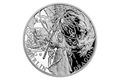 Stříbrná mince Legenda o králi Artušovi - Merlin a draci proof (ČM 2021) 