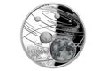 Stříbrná mince Sluneční soustava - Měsíc provedení proof (ČM 2019)