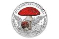 Stříbrná mince Houby - Muchomůrka červená kolor proof (ČM 2026)