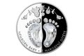 Stříbrná mince Crystal Coin - Narození dítěte 2021 proof (ČM 2021) 