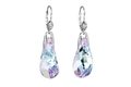 Stříbrné náušnice Crystal Beauty s českým křišťálem Preciosa, kombi (6801 43)