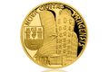 Zlatá čtvrtuncová mince Vznik královského hlavního města Praha - Nové Město pražské proof (ČM 2019)