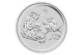 Stříbrná uncová mince Australia - Rok opice 1 Dollar provedení proof (2016)
