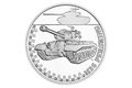 Stříbrná mince Obrněná technika - M26 Pershing proof (ČM 2024)