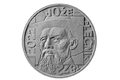 Stříbrná mince 200 Kč - 150. výročí narození Jože Plečnika standard (ČNB 2022)