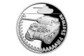 Stříbrná mince Obrněná technika - M4 Sherman proof (ČM 2022)  