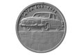Stříbrná mince 500 Kč s hologramem - Osobní automobil Tatra 603 proof (ČNB 2023)