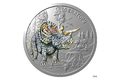 Stříbrná mince Pravěký svět - Triceratops proof (ČM 2022) 
