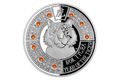 Stříbrná mince Crystal Coin - Rok Tygra proof (ČM 2022)