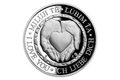 Stříbrná medaile Z lásky provedení proof (ČM 2021)