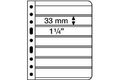 VARIO Listy 7S černé 216x280mm Leuchtturm 5 kusů