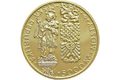 Zlatá mince 5.000 Kč Mosty ČNB - Gotický most v Písku provedení proof (ČNB 2011)(F)