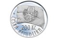 Stříbrná mince 200 Kč - 100. výročí založení československých legií provedení proof (ČNB 2014)