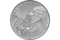 Stříbrná mince 200 Kč - 200. výročí představení parovozu Josefem Božkem provedení proof (ČNB 2015)