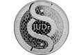 Stříbrná titulární medaile JUDr. provedení proof (ČM 2014)