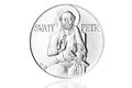 Stříbrná medaile Apoštolové - Svatý Petr provedení standard (ČM 2011)