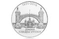 Stříbrná mince 200 Kč - 125. výročí Zemské jubilejní výstavy provedení standard (ČNB 2016)