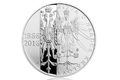 Stříbrná mince 200 Kč - 150. výročí bitvy u Hradce Králové provedení proof (ČNB 2016)