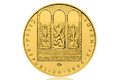 Zlatá mince 5000 Kč Hrady ČNB - Hrad Bouzov provedení standard (ČNB 2017)