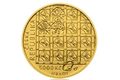 Zlatá mince 5000 Kč Hrady ČNB - Hrad Pernštejn provedení standard (ČNB 2017)